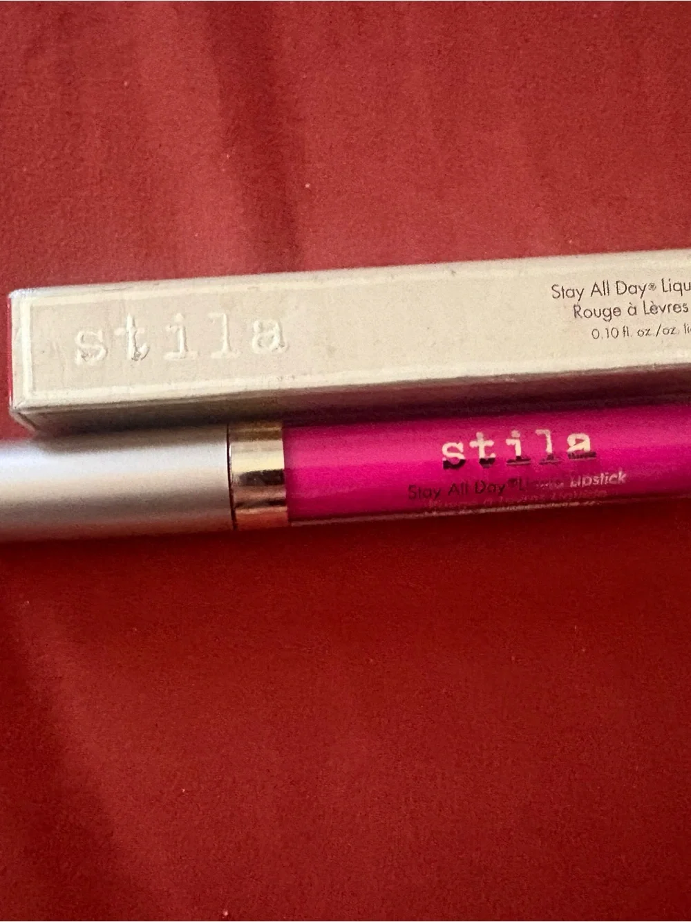 Stila Liquid Lipstick in Vibrant Fuchsia Pink